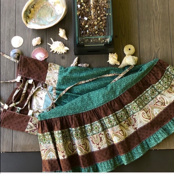 🌴🌼HIPPIE 70S RETRO - ONE OF A KIND DRESS🌼🌴 - Picture 8 of 8